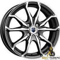 K&K Brent 6x16 4*100 ET41 DIA60.1 Дарк платинум Литой