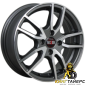 M57, Alcasta M57 6.5x16 5*114.3 ET45 DIA60.1 BKF Литой, Диски