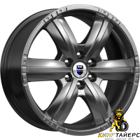 K&K Окинава 7.5x17 6*114.3 ET30 DIA66.1 Алмаз черный Литой