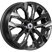 Морейн, K&K Морейн 6.5x17 5*108 ET33 DIA60.1 Алмаз черный Литой, Диски