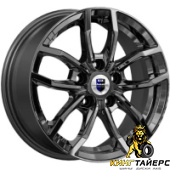 Фрост, K&K Фрост 6.5x15 5*110 ET35 DIA65.1 Алмаз черный Литой, Диски