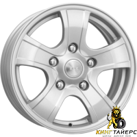 K&K Тигр 7x16 5*139.7 ET40 DIA98.5 Сильвер Литой