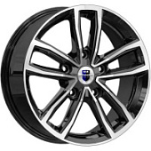 Каланг, K&K Каланг 6.5x17 5*114.3 ET45 DIA60.1 Алмаз черный Литой, Диски