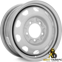 Trebl LT2883D 5.5x16 6*170 ET105 DIA130.1 Silver Штампованный