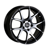 SL47, Enkei SL47 8x18 5*120 ET45 DIA74.1 BKF Литой, Диски