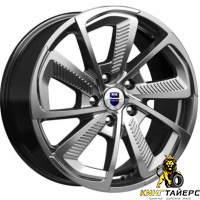 K&K C.T.G. 8x18 5*114.3 ET50 DIA60.1 Алмаз черный Литой