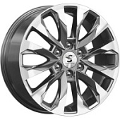 КР007, K&K КР007 8x20 6*139.7 ET38 DIA67.1 Elite silver Литой, Диски