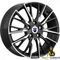K&K Солт 6.5x17 5*114.3 ET45 DIA66.1 Алмаз черный Литой