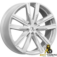 K&K КР014 8x20 5*112 ET41 DIA57.1 Diamond gloss graphite Литой