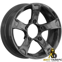 K&K Триал 6.5x15 5*139.7 ET30 DIA98 Дарк платинум Литой