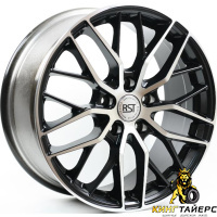 RST R007 7.5x17 5*114.3 ET45 DIA66.1 BKFP Литой