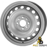 Trebl 8460 6x15 5*114.3 ET40 DIA66.1 Silver Штампованный