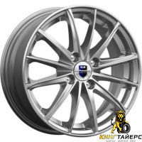 K&K Пойнт Бланк 6x15 4*100 ET50 DIA60.1 Сильвер Литой