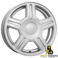 K&K Торус 5.5x14 4*98 ET35 DIA58.6 Сильвер Литой