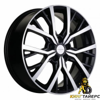 Khomen KHW 1806 7x18 5*112 ET43 DIA57.1 Black Литой