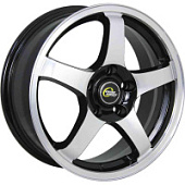 CR-14, Cross Street CR-14 6x15 4*114.3 ET44 DIA56.6 Black Литой, Диски