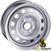 U6055 P, SDT U6055 P 6.5x16 5*114.3 ET40 DIA66.1 Silver Штампованный, Диски