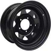 УАЗ, Off Road Wheels УАЗ 7x16 5*139.7 ET0 DIA110.1 Matt black Штампованный, Диски