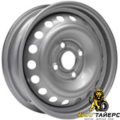 Нива 21214, Accuride Нива 21214 5x16 5*139.7 ET58 DIA98 Silver Штампованный, Диски