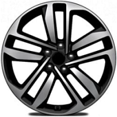 KHW 1612, Khomen KHW 1612 6.5x16 5*115 ET41 DIA70.1 Black-FP Литой, Диски