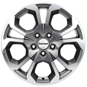 KHW 1711, Khomen KHW 1711 6.5x17 5*108 ET33 DIA60.1 Black Литой, Диски