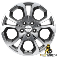 Khomen KHW 1711 6.5x17 5*108 ET33 DIA60.1 Black Литой