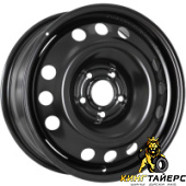 75Z39Z, Евразиа Тапо 75Z39Z 6.5x16 5*105 ET39 DIA56.6 Black Штампованный, Диски