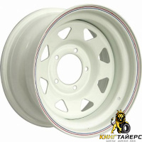 Off Road Wheels УАЗ 8x16 5*139.7 ET0 DIA110.1 Matt black Штампованный