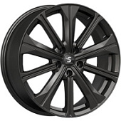 KP013, Скад KP013 7x19 5*114.3 ET45 DIA67.1 Diamond gloss graphite Литой, Диски