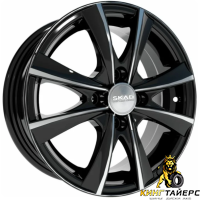 Скад Мальта 5.5x14 4*100 ET43 DIA60.1 Графит Литой Скад Мальта 5.5x14 4*100 ET43 DIA60.1 Графит Литой