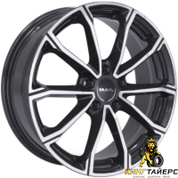 MAK DaVinci 6.5x16 5*114.3 ET50 DIA66.1 Gloss Black Литой