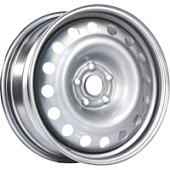 64J40H, Trebl 64J40H 6x15 5*114.3 ET40 DIA67.1 Silver Штампованный, Диски