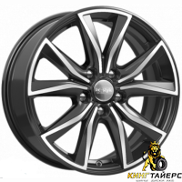 K&K КС867 7x17 5*114.3 ET45 DIA67.1 Алмаз черный Литой