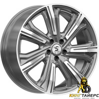 K&K Kleemann 8.5x20 5*108 ET39 DIA60.1 Diamond gloss graphite Литой