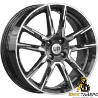 WUP UP107 6.5x17 4*100 ET41 DIA60.1 New Black Литой
