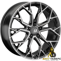 LS RC61 9x21 5*114.3 ET43 DIA67.1 BKF Литой