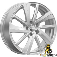 K&K KC1111 7x18 5*100 ET28 DIA57.1 Алмаз черный Литой