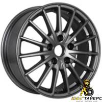 Alcasta M60 7x17 5*110 ET42 DIA63.3 BKF Литой