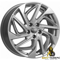K&K КС883 7x18 5*114.3 ET45 DIA60.1 Дарк платинум Литой