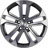 KHW 1803, Khomen KHW 1803 7x18 5*112 ET43 DIA57.1 Gray-FP Литой, Диски