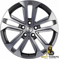 Khomen KHW 1803 7x18 5*114.3 ET38 DIA67.1 Black-FP Литой
