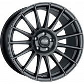 OZ Superturismo LM 8x18 5*112 ET48 DIA75.1 Matt Race Silver Black Lettering Литой