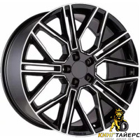 Khomen KHW 2101 9.5x21 5*112 ET36 DIA66.6 Black-FP Литой