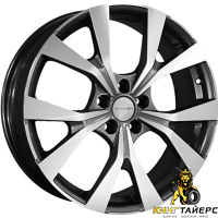 Khomen KHW 1906 7x19 5*114.3 ET49 DIA60.1 Black Литой