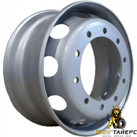 Jantsa 10/335/281/175 9x22.5 10*335 ET175 DIA281 Silver Штампованный
