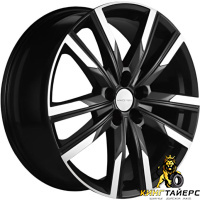 Khomen KHW 1905 7.5x19 5*112 ET43 DIA57.1 Black-FP Литой
