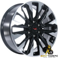 Replica LA TY572 8.5x20 6*139.7 ET25 DIA106.1 BKF Литой