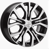 KHW 1608, Khomen KHW 1608 6.5x16 5*120 ET38 DIA65.1 Black Литой, Диски