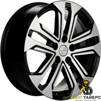 Khomen KHW 1803 7x18 5*108 ET40 DIA60.1 Gray Литой