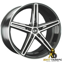 LS 749 8.5x19 5*120 ET25 DIA72.6 BKF Литой